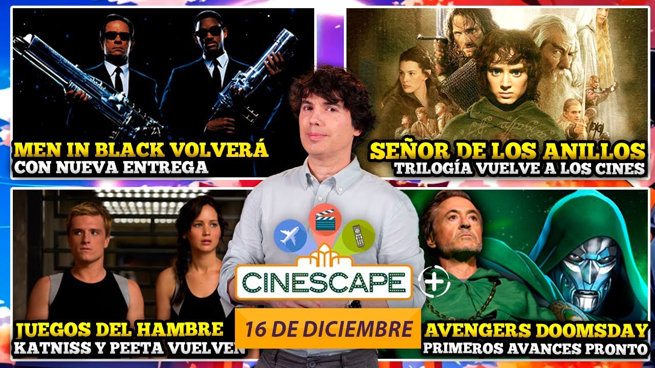 CINESCAPE+: El Señor de los Anillos vuelve a los cines, Men In Black volverá con nueva entrega,y más