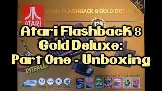 Atari Flashback 8 Gold Deluxe: Part 1 - Unboxing | The Video Game Chronicles HD