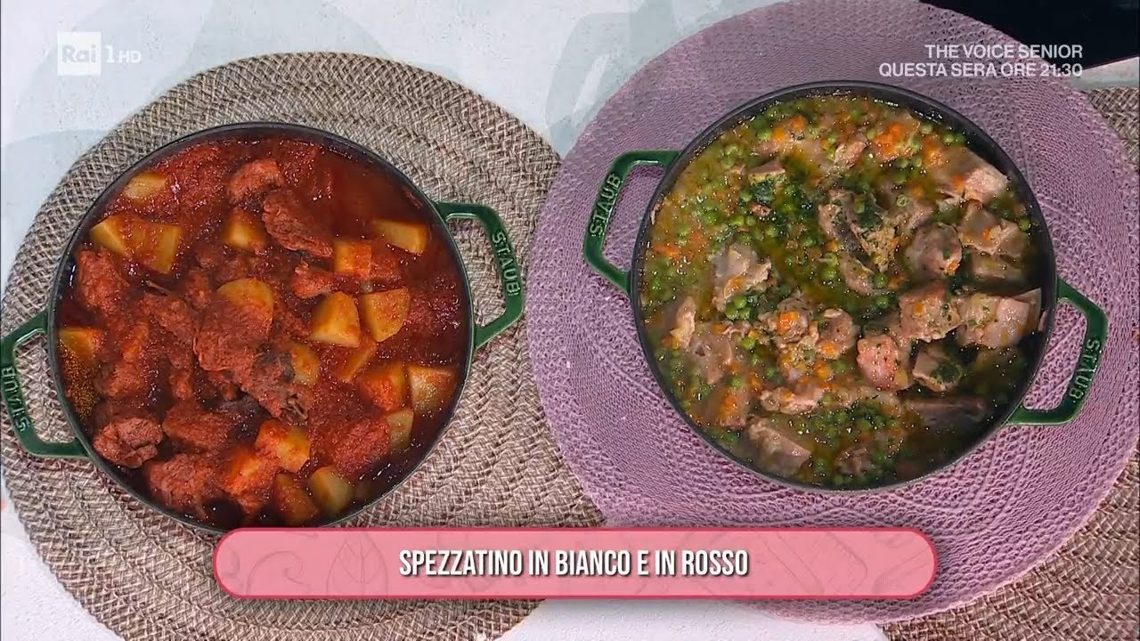 Spezzatino in bianco e in rosso - È sempre mezzogiorno 28/02/2025