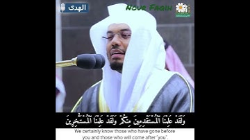"وأرسلنا الريـٰح لواقح" 🌾🌸 تلاوة آسرة للقلوب ♥️ الغريد ياسر الدوسري ♥️