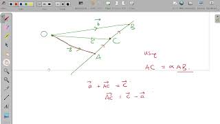Applied Maths - 6. Vector equation of a line