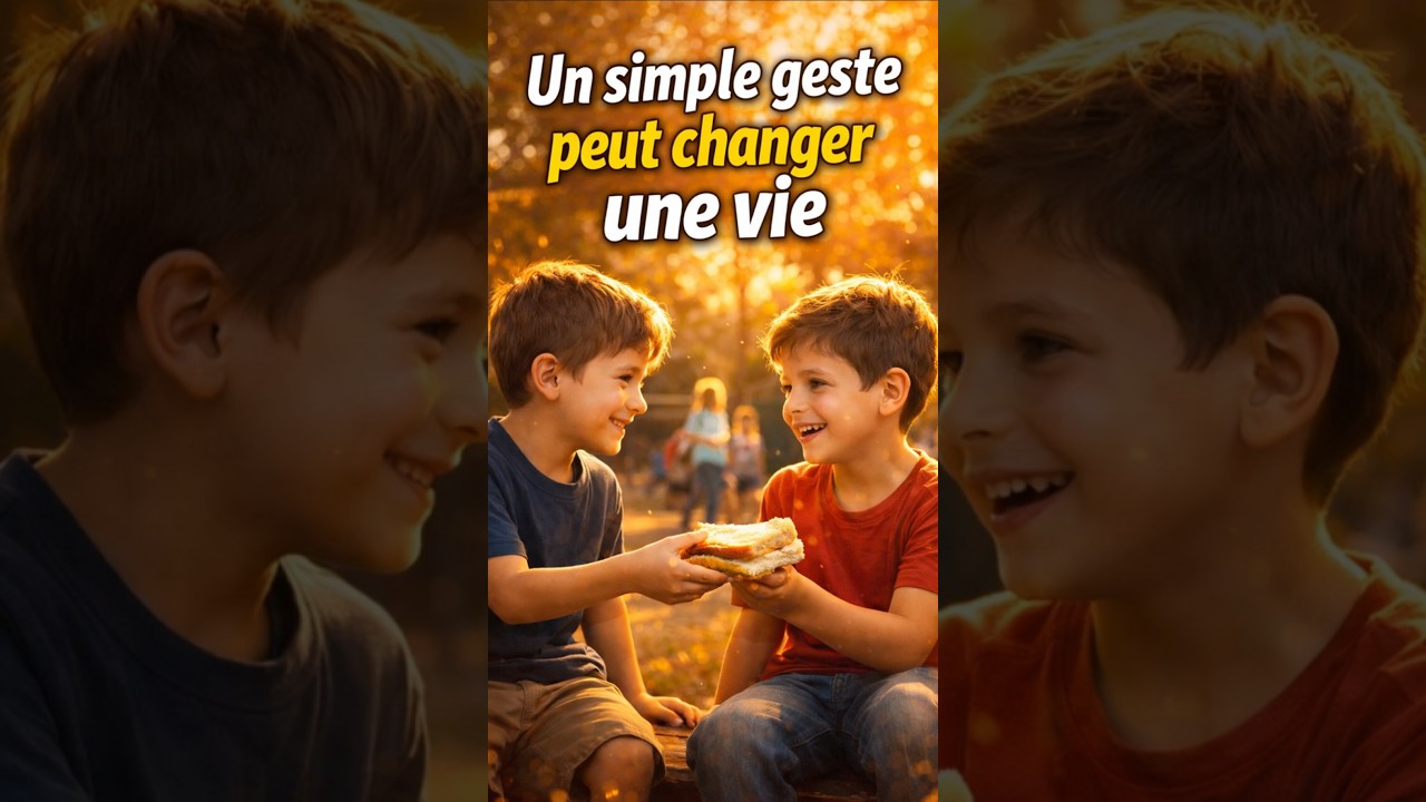 Un simple geste peut changer une vie | Histoire inspirante d’un enfant généreux  