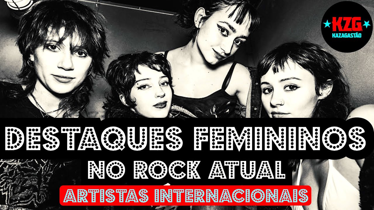 DESTAQUES FEMININOS no ROCK ATUAL ⭐️ TOP 10
