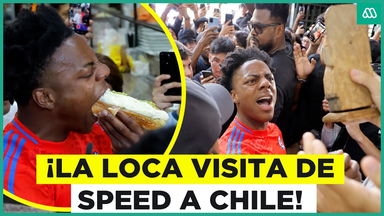 Caótica visita de Speed a Chile: Miles de personas lo siguieron por Santiago