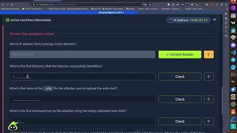 Detecting Web Shell TryHackMe WalkThrough