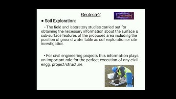 Geotech-2 "Soil Exploration" #CivilEngineering