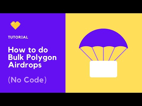 How to do Polygon Airdrops (no code)