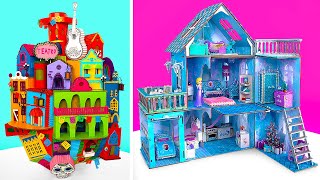 DIY Houses From Disney Movies || Magical Crafts Inspired By "Frozen" And "Coco" Movies image