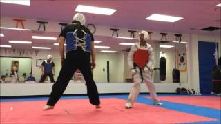 2015 HMA Olympic Taekwondo Sparring October Practice