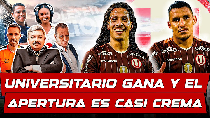 TRIUNFO CREMA EN TRUJILLO Y EL APERTURA ES CASI CREMA ⚽🔥