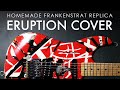 Van halen eruption cover using homemade frankenstrat replica