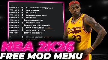 [Updated Version] Mod Menu For Nba 2k26 | Free Hack Menu Nba 2k26 | Divine Mods Nba 2k26 Auto Comb