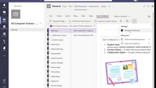 MS TEAMS - Adding Teacher Only Section in Class Notebook
