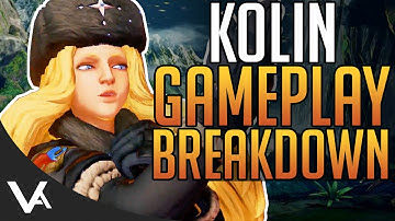 SFV - Kolin Trailer Breakdown! Basic Normals, Target Combos & More! For Street Fighter 5 Season 2