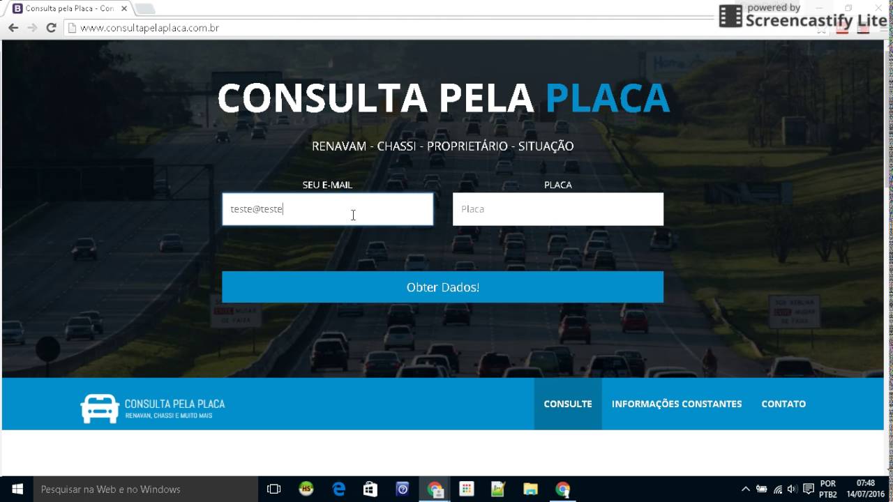 Como Consultar Placa de Veículo no Detran SC