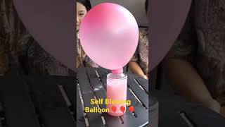 Self Blowing Balloon
