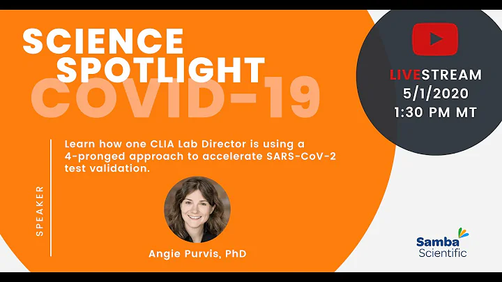 Science Spotlight: COVID-19 interview with Angie P...