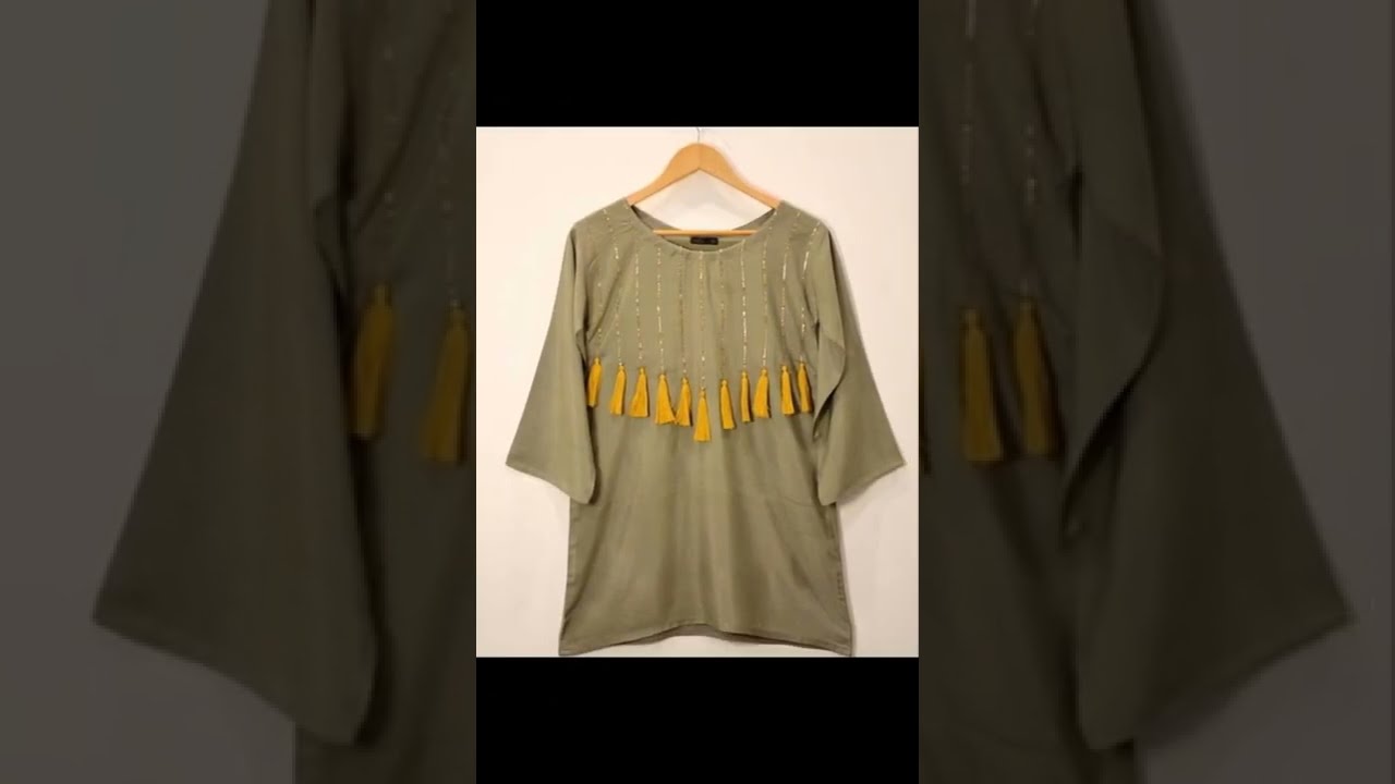Summer Casual Kurta Designs For Girls 