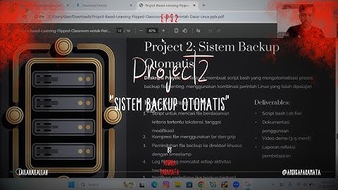 SISTEM OPERASI | Project2 : Sistem Backup Otomatis