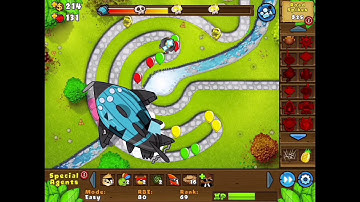 How To Beat Vortex Boss Easy In BTD5