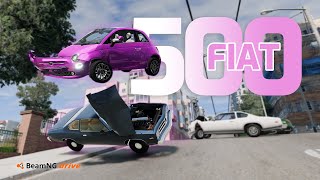 A Spo Con La Cri Fiat 500 - Beamng Drive