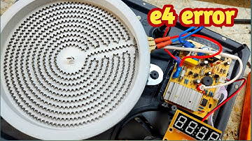 e4 error in surya infrared Induction ! Surya induction cooker repair ! e4 error repair