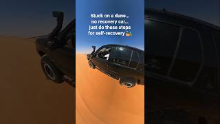 Self recovery steps ##selfrecovery #offroad #offroadlife ##r50 #dunebashing #2026 #nissanpathfinder
