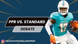 PPR vs. Standard Scoring Debate [Plus Kickers, Michael Pittman and more, Fantasy Football]