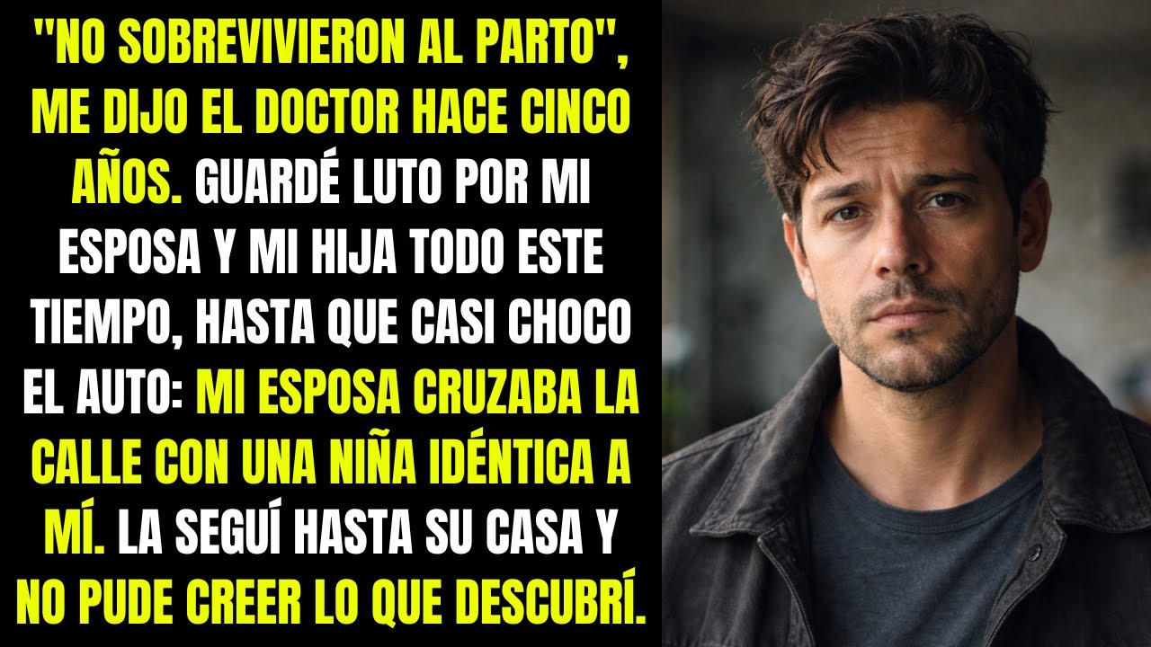 Mi esposa murió en el parto de nuestra hija. 5 años después, la vi en el supermercado con una niña…