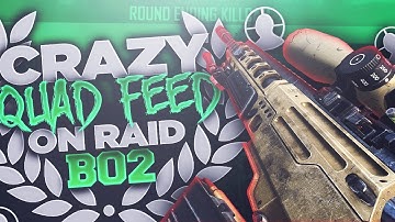 CRAZY QUAD FEED ON RAID!! (Black Ops 2)