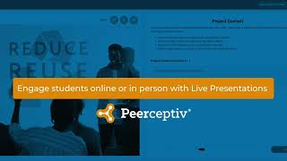 Live Presentations from Peerceptiv