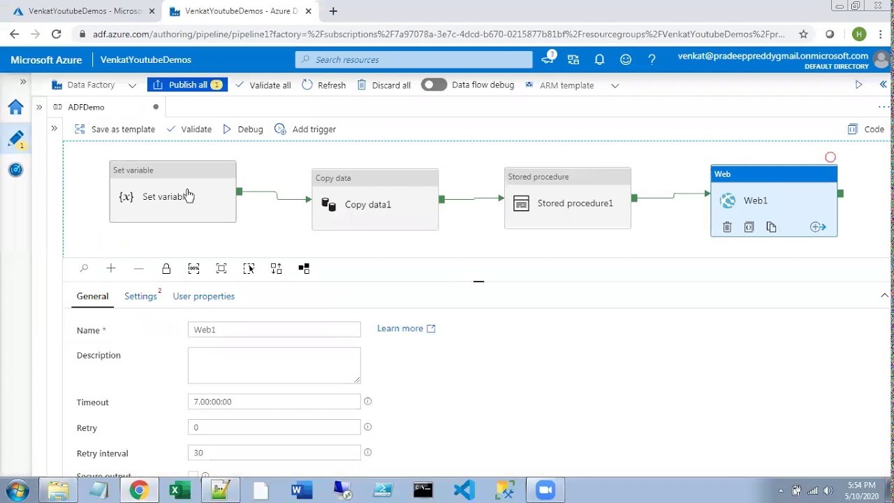 Azure Data Factory Basics - YouTube