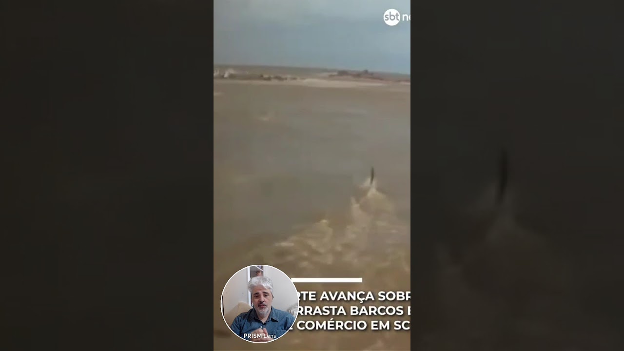 A força assustadora de um tsunami ⛈️ #clima #shorts