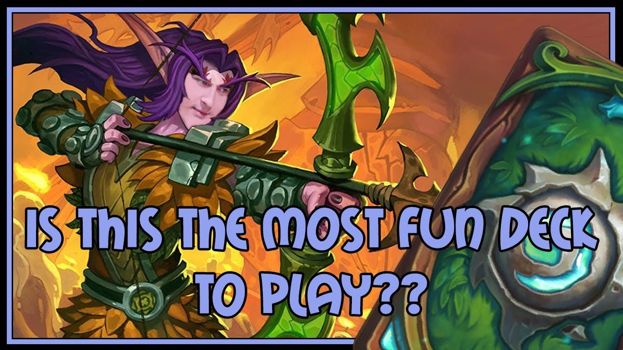 Is this the most fun deck to play?? | Recruit hunter | The Witchwood | Hearthstone