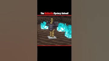 Netherite Came From SPACE?! Minecraft’s Biggest Secret Finally Explained!😱 #minecraft #shorts