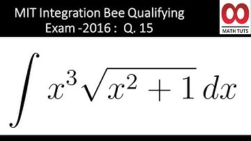 MIT Integration Bee Qualifying Exam 2016  :  Question  15