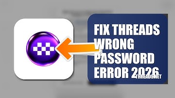 How To Fix Threads Wrong Password Error 2026