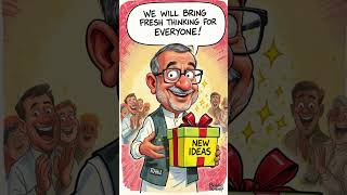 PM Modi Becomes Giant in Politics! 😂 Hilarious Politoon Satire | Indian Politics Cartoon 2025