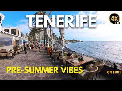 Tenerife - June 2, Welcome to June 🌴 Las Américas Pre-Summer Walk 4K