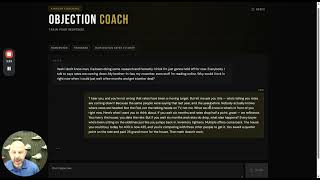 Objection Coach AI for Loan Officers