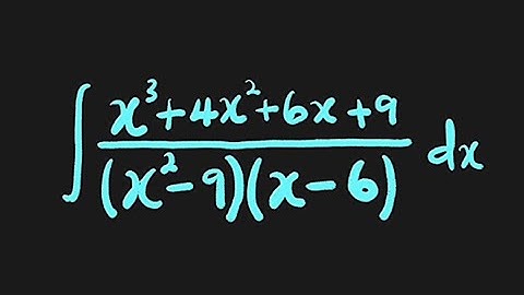 Integratie door partiële breuken