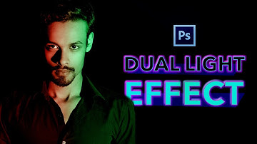 Photoshop Dual Lighting Effect | Photoshop Tutorial