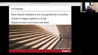 Fedora Migration Paths and Tools:  Pilot Project Update