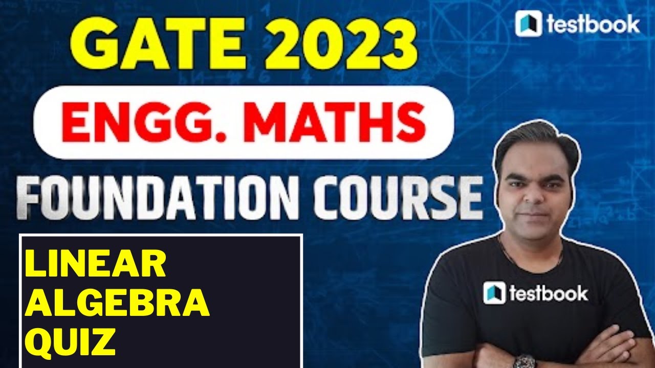 GATE Maths Preparation 2023 | Linear Algebra quiz |by Atul Sir # ...