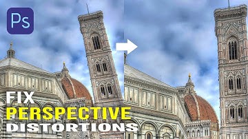 How to Fix Perspective Distortions any image Automatically | in Photoshop