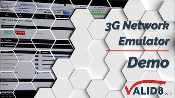 3G Network Emulator - Valid8 Demo