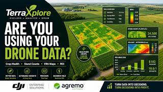 How Drone Data Improves Farm Decisions | TerraXplore + DJI + Agremo Webinar