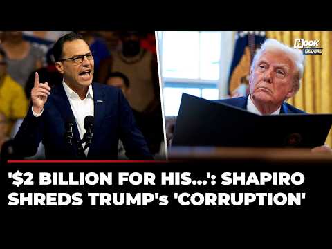 'He's Sitting Behind..': Governor Josh Shapiro Gives Trump a Verbal Lashing At State Democratic Meet