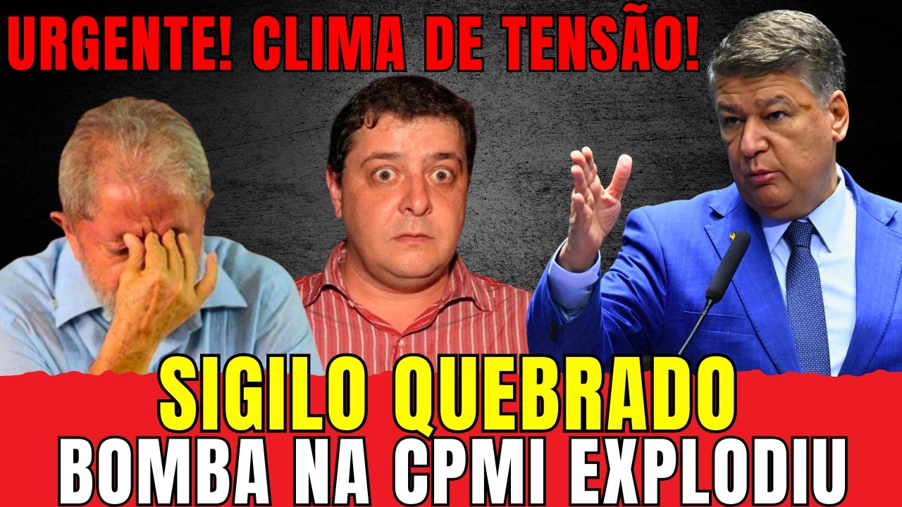 URGENTE: CPMI do INSS APROVADA! Sigilo de Lulinha é Quebrado e Clima EXPLODE em Brasília!