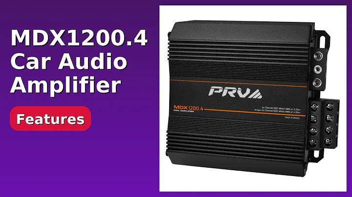REVIEW (2025): MDX1200.4 Car Audio Amplifier. Features.